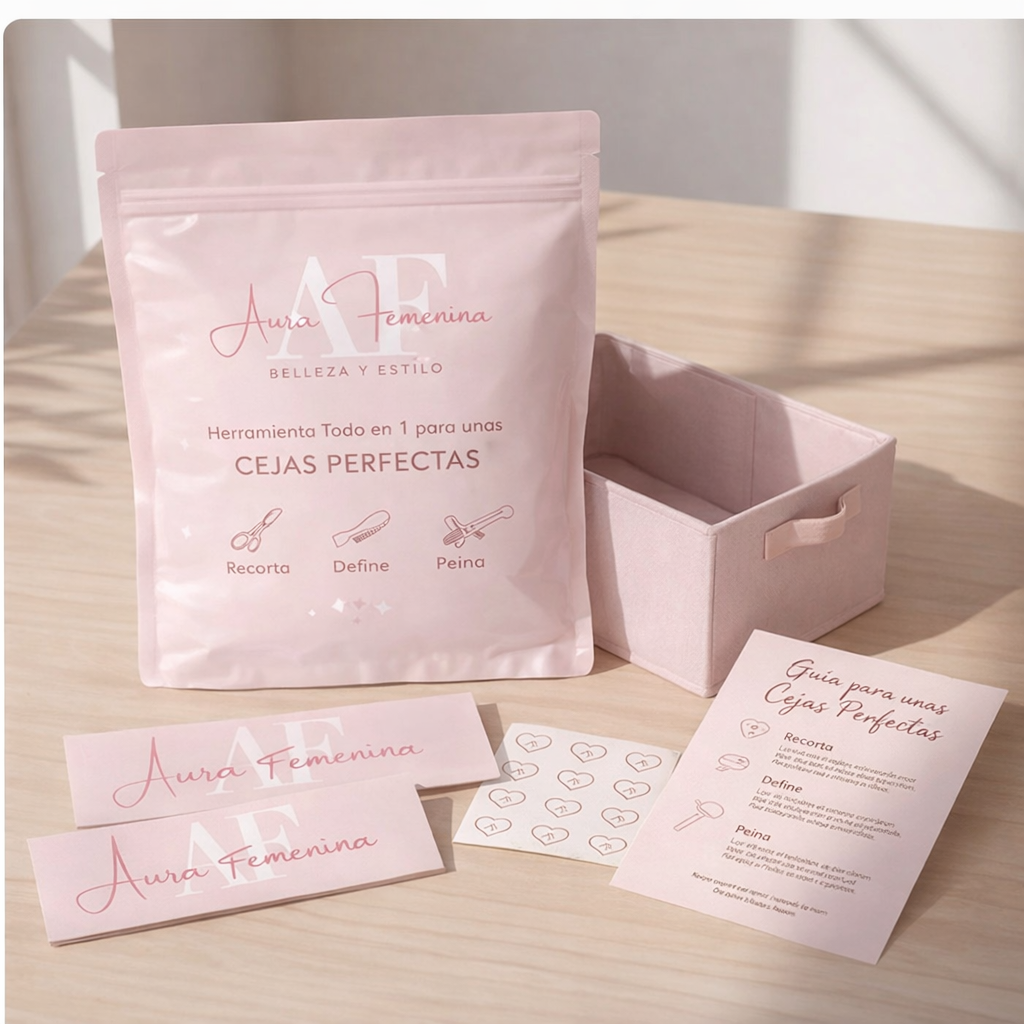 Cejas Perfectas en Minutos – Kit todo en 1