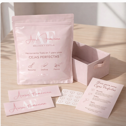 Cejas Perfectas en Minutos – Kit todo en 1