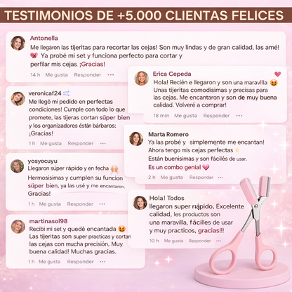 Cejas Perfectas en Minutos – Kit todo en 1